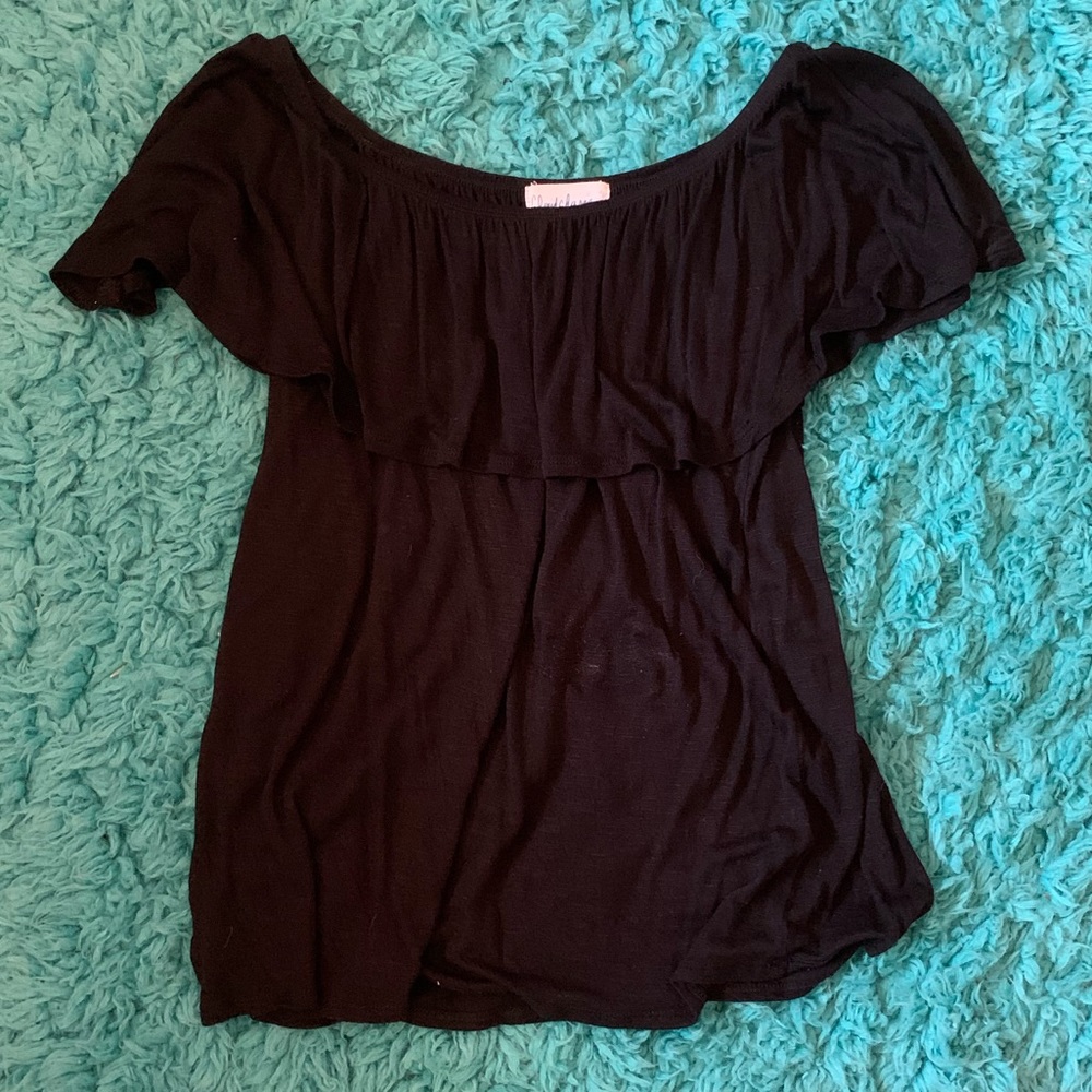 Off the shoulder shirt